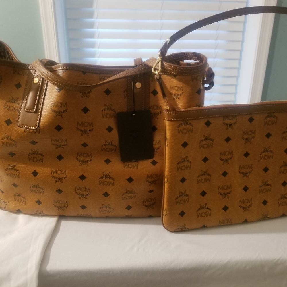 COPY - MCM Liz Reversible Medium Tote